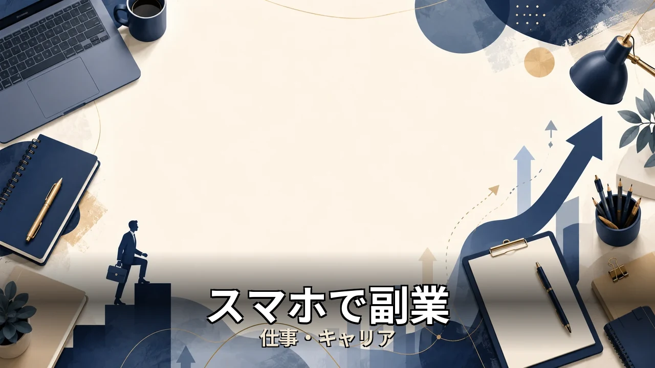 スマホで副業 口コミ｜評判・解約・向かない人を本音で解説
