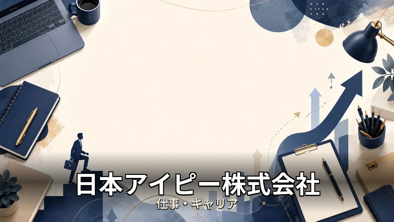 日本アイピー株式会社 派遣 評判｜評判・解約・向かない人を本音で解説